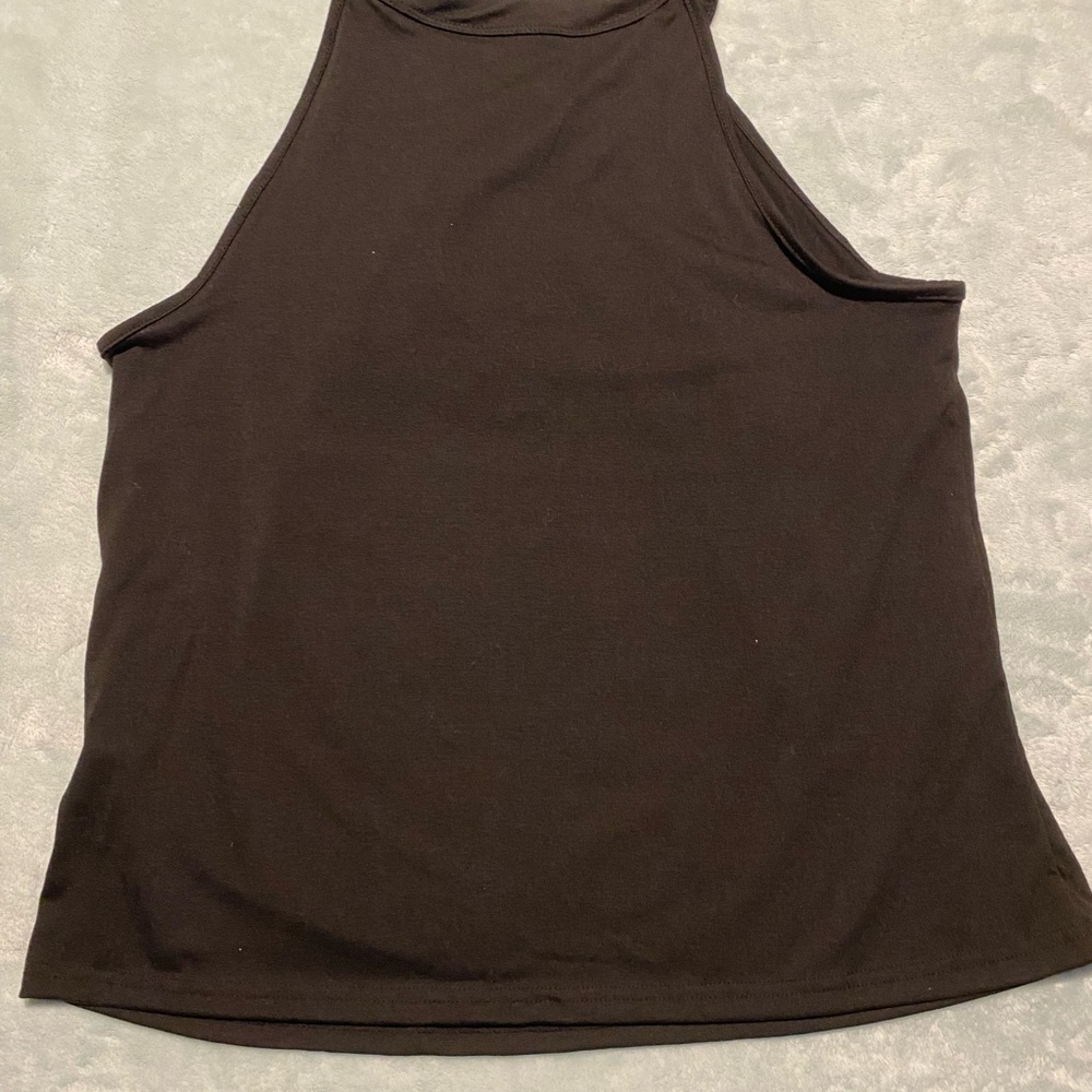Pink and Gray Pleated Tank Tops with Blouses Style - Picture 10 of 10
